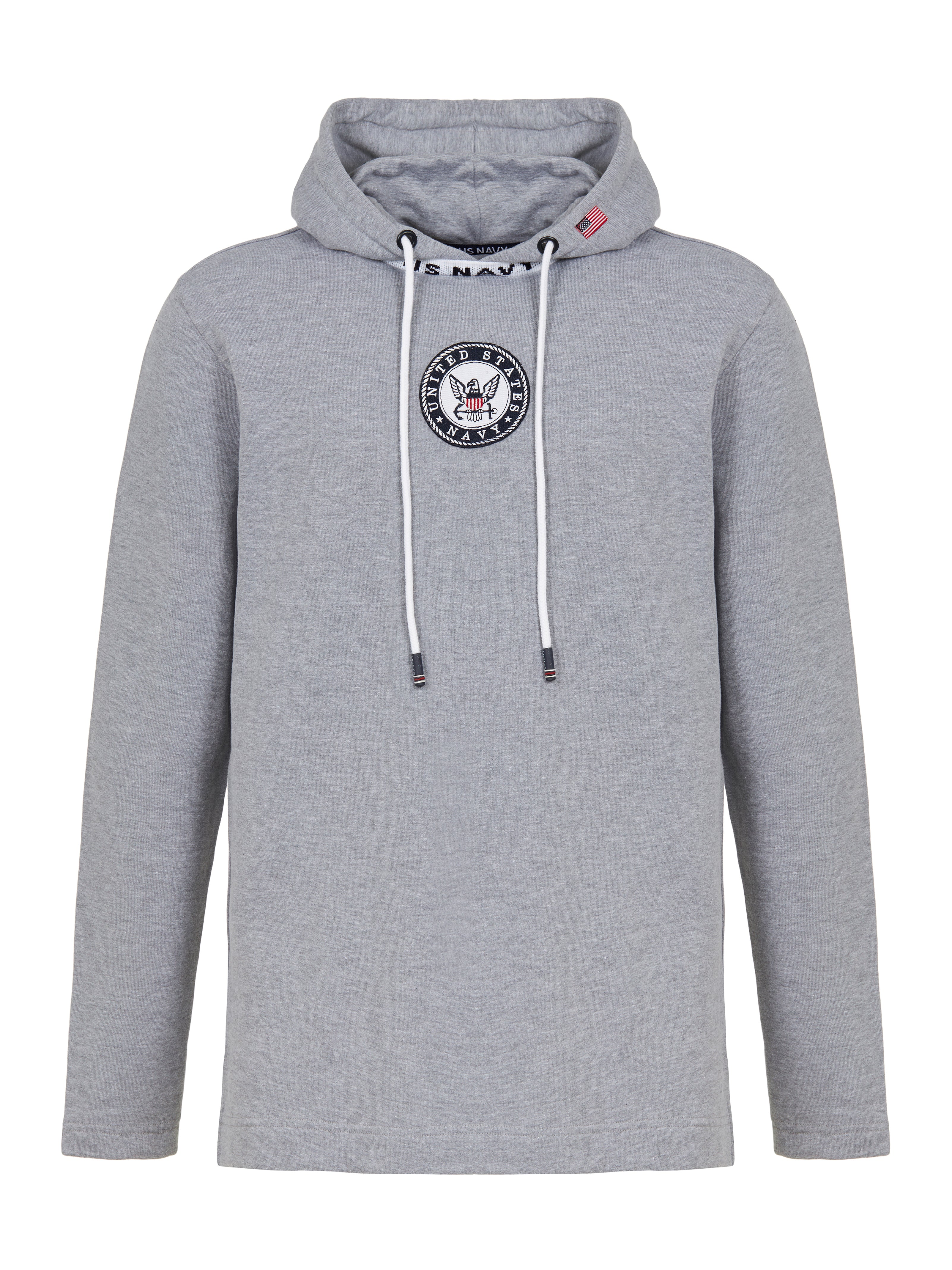 U.S. NAVY<sup>®</sup> HOODIE GRIGIO CHIARO