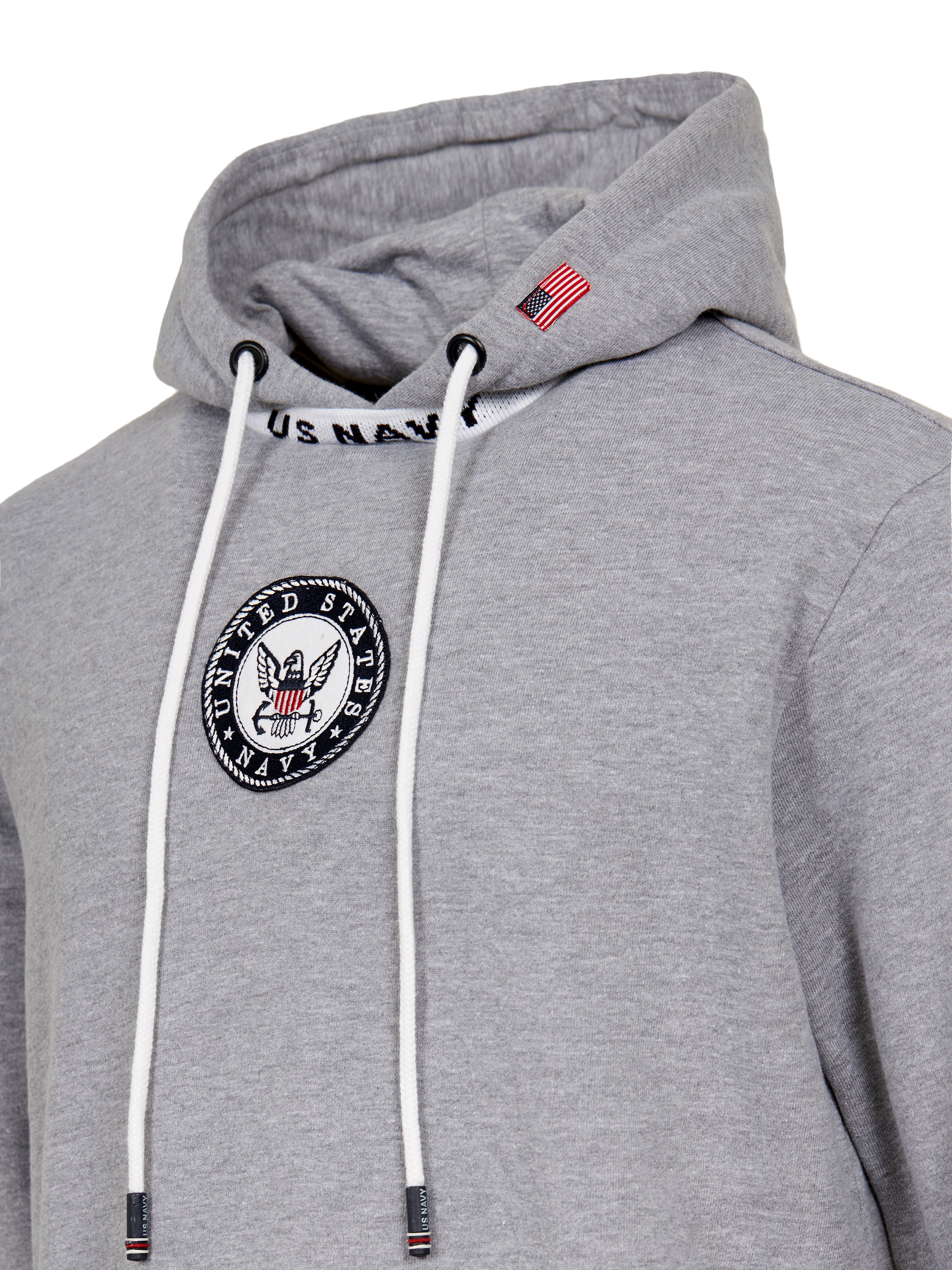 U.S. NAVY<sup>®</sup> HOODIE GRIGIO CHIARO