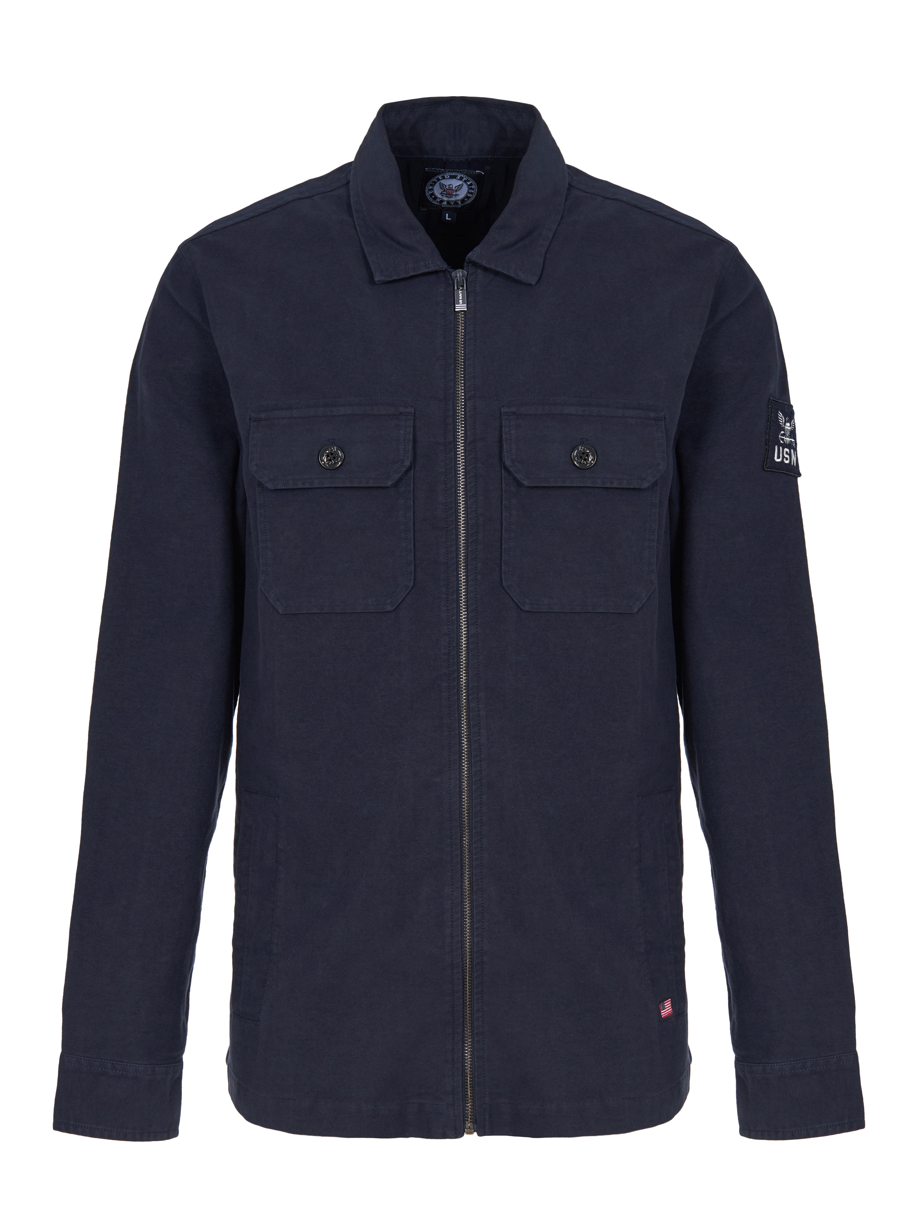 CAMICIA OVER NAVY