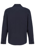 CAMICIA OVER NAVY