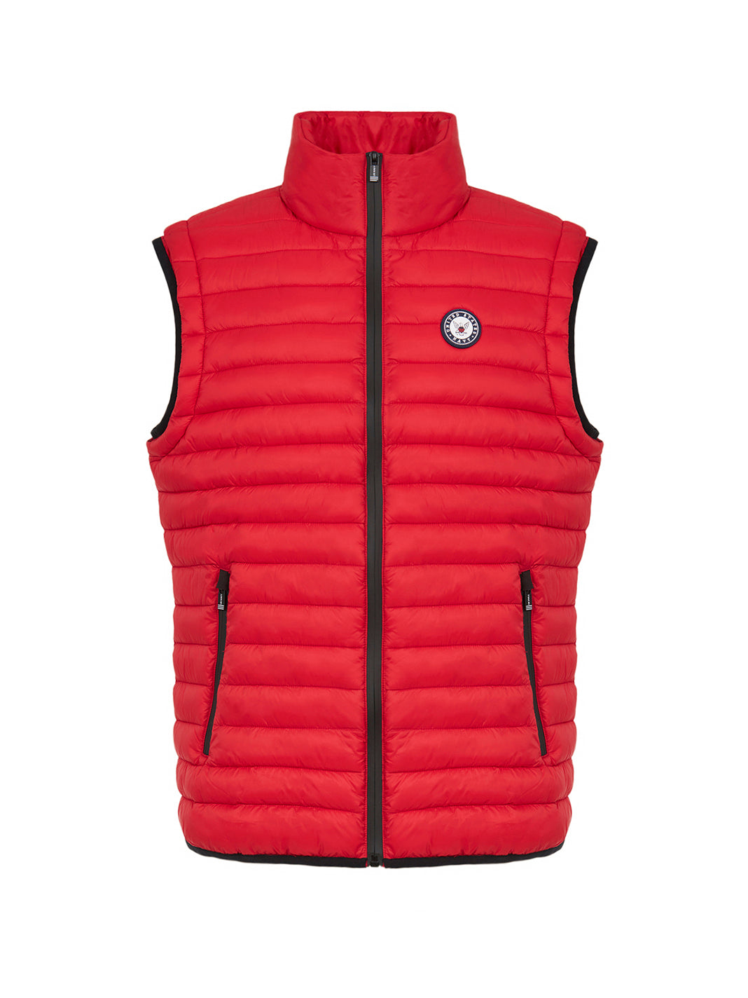 VEST TRAPUNTATA ROSSO