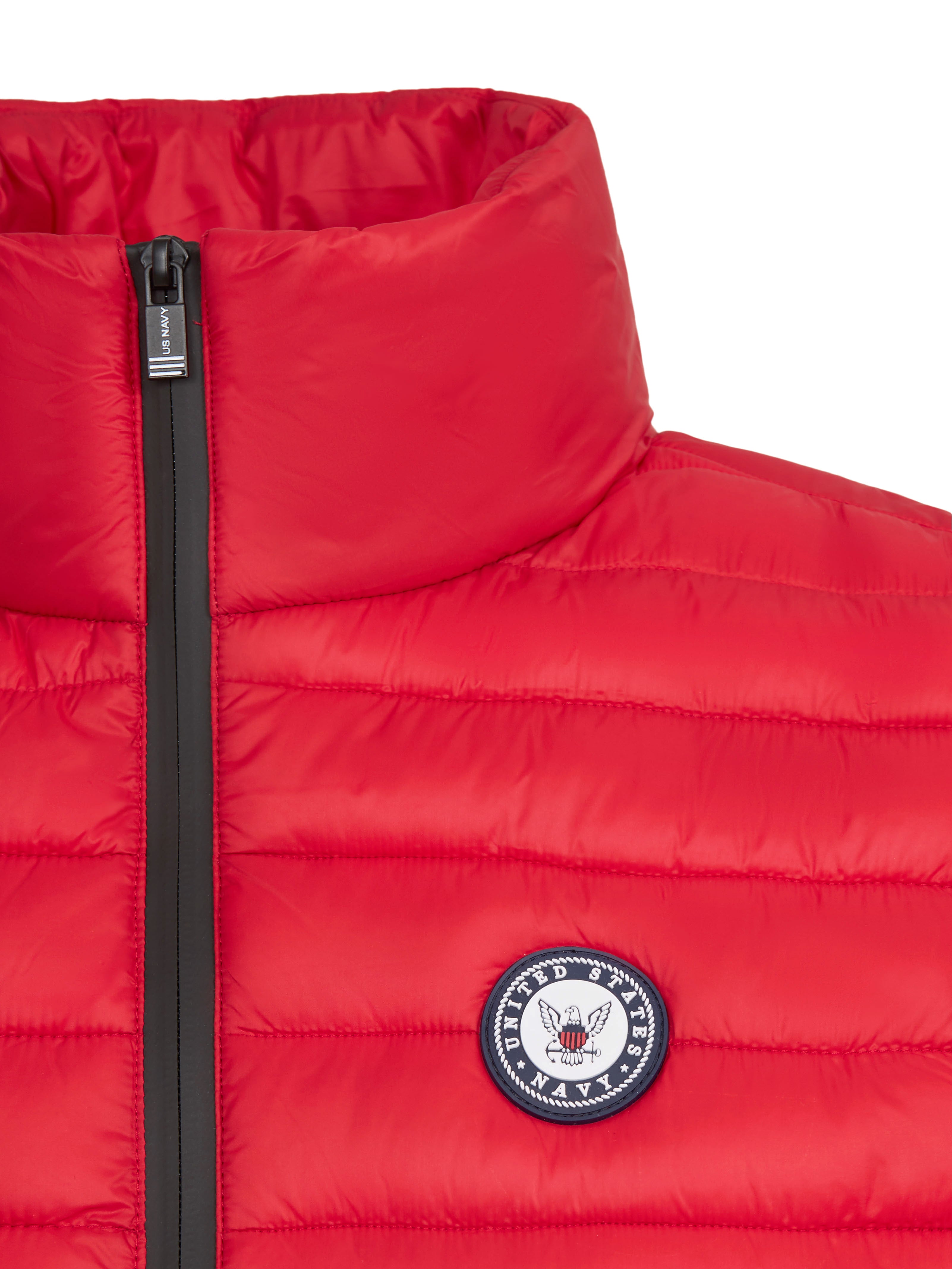 VEST TRAPUNTATA ROSSO