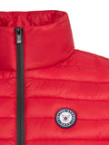 VEST TRAPUNTATA ROSSO