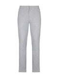PANTALONE IN FELPA GARZATA GRIGIO CHIARO