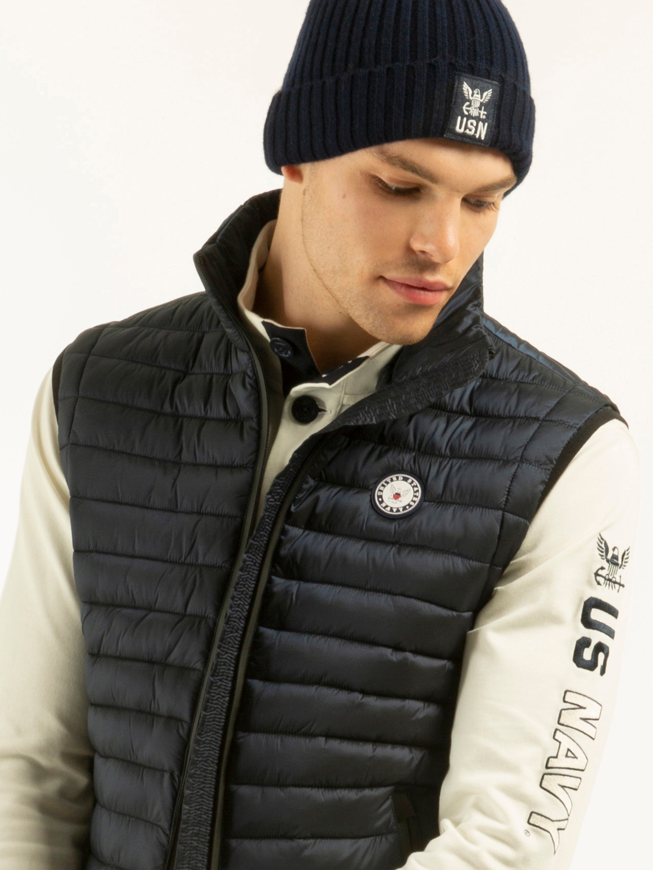 VEST TRAPUNTATA NAVY