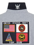 U.S. Navy<sup>®</sup> 3 BUTTONS POLO LIGHT GRAY